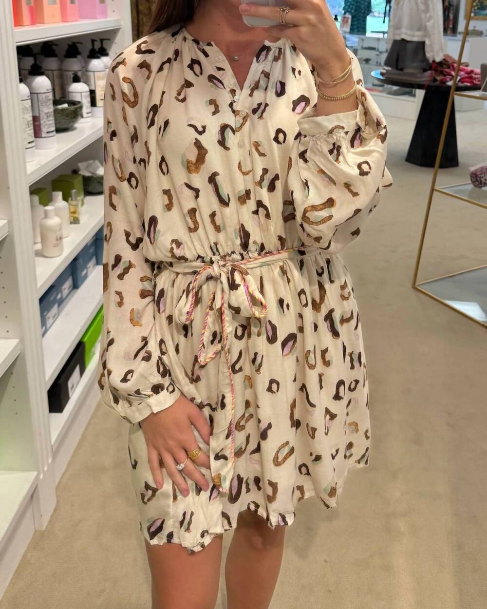 NEW THE SHIRT the taryn dress in leopard